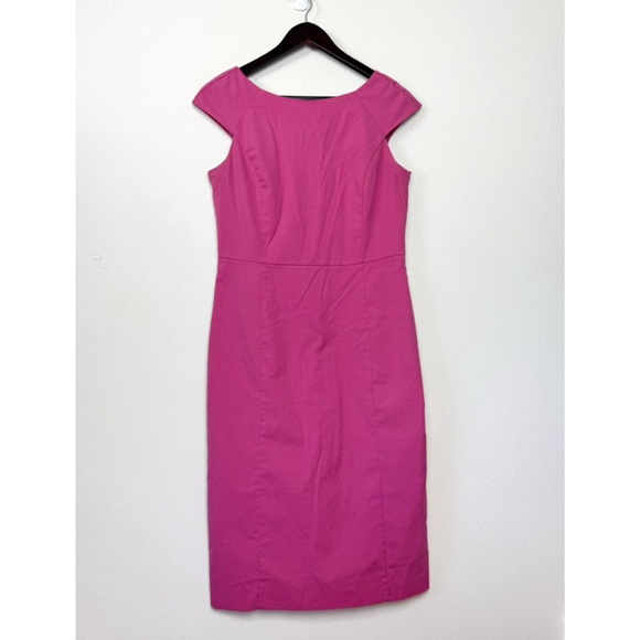 Banana Republic Sheath Dress Women’s Size 8 Pink Classic Work Office Cocktail - Picture 1 of 7